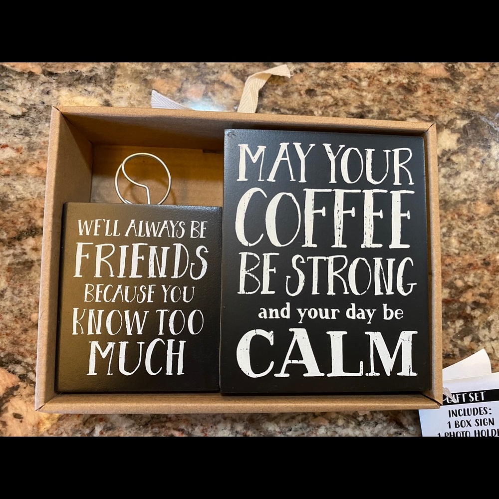 Coffee Lovers ☕️ Desk Accessory Set